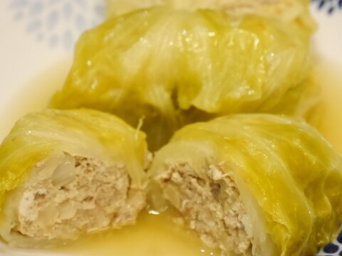 豆腐入り★ヘルシーロールキャベツ